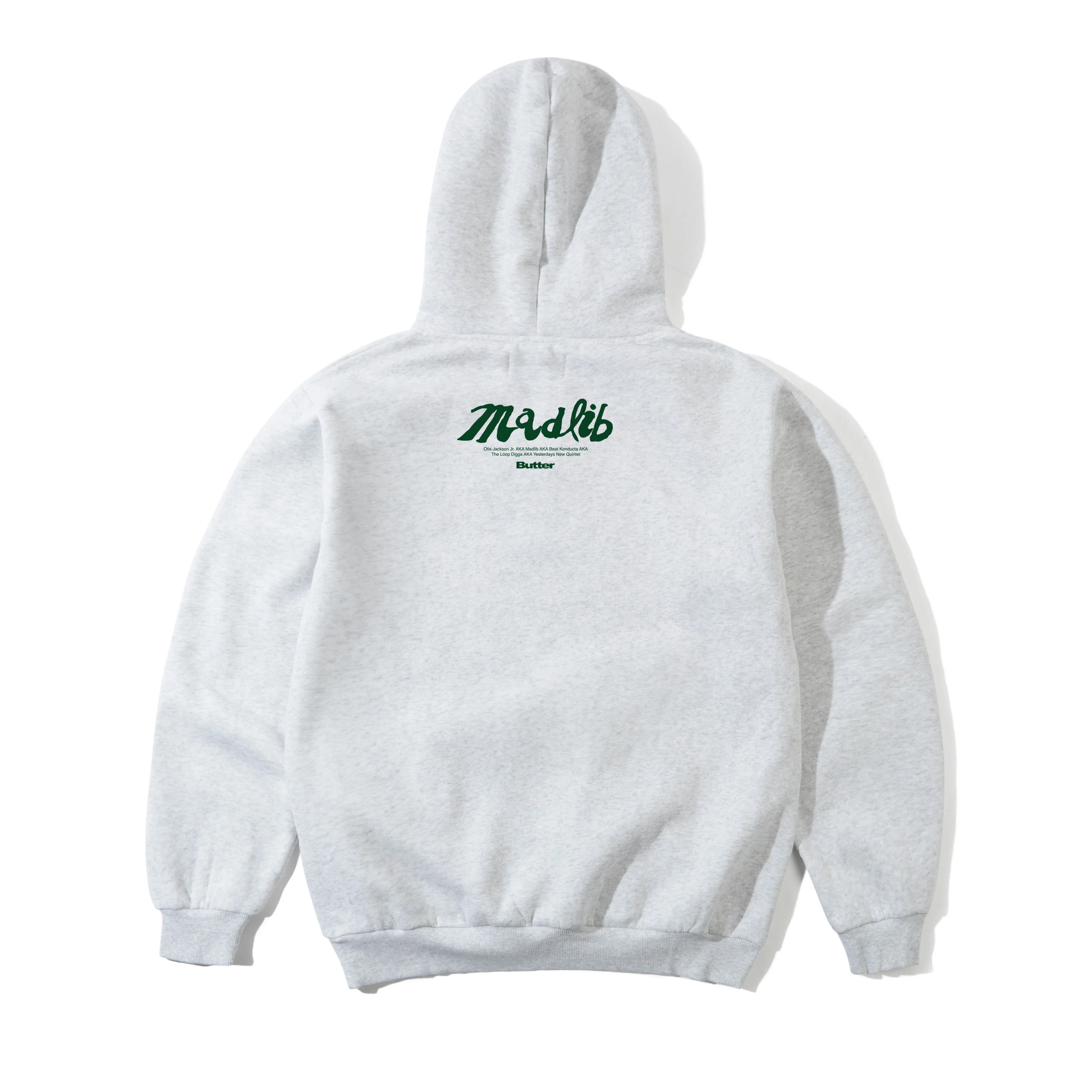 Butter x Madlib Pullover Hood - Ash - Image 2