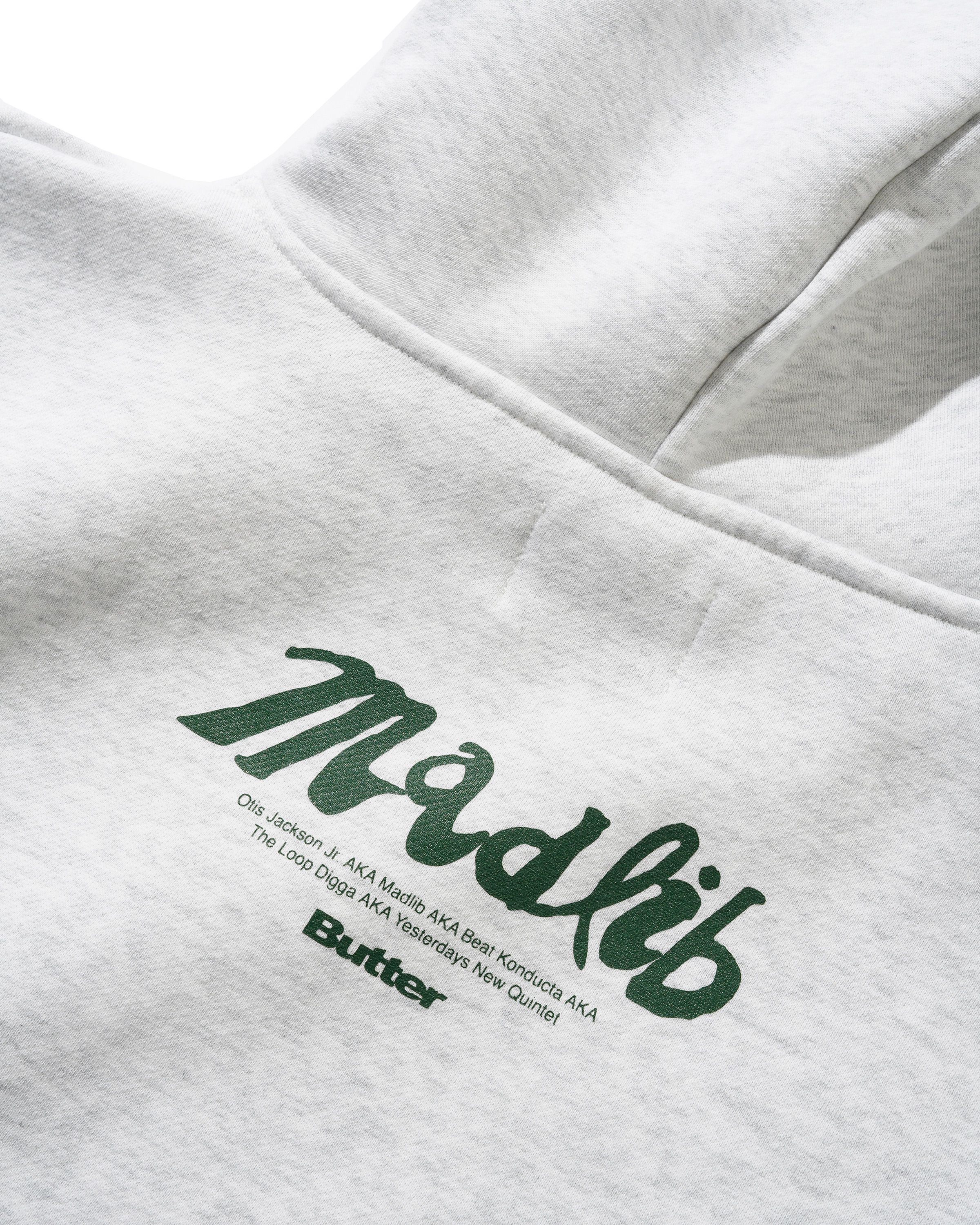 Butter x Madlib Pullover Hood - Ash - Image 3