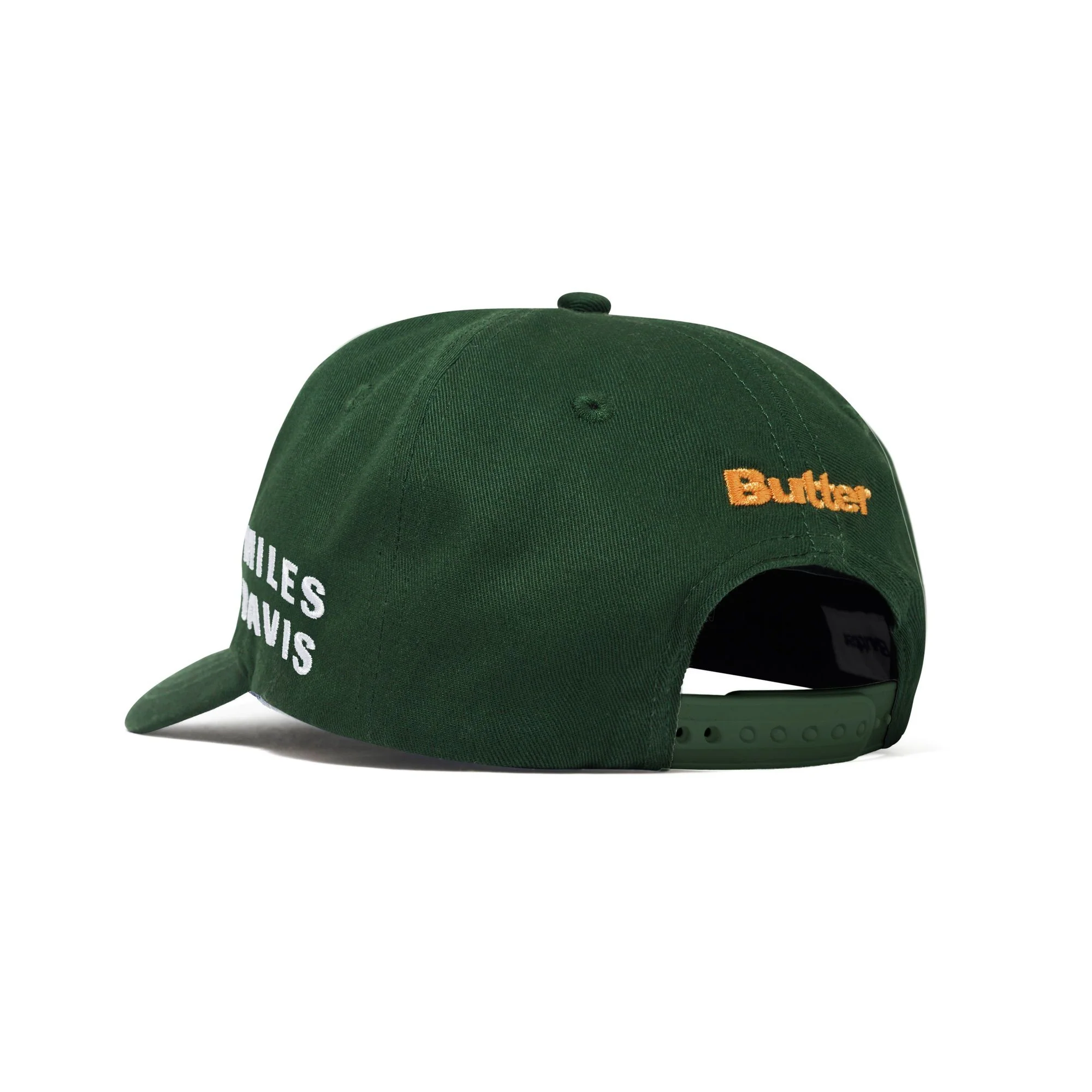 Butter x Miles Davis Doo Bop 5 Panel Cap - Forest - Image 2
