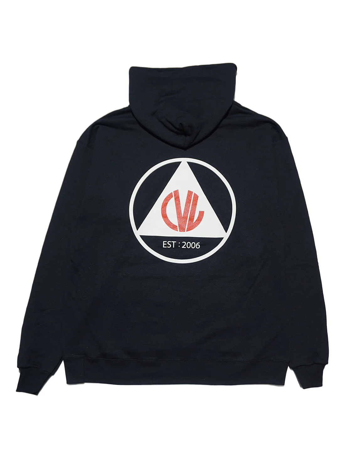 Civil Defense Pullover Hood Ltd - Black / White / Red - Image 2