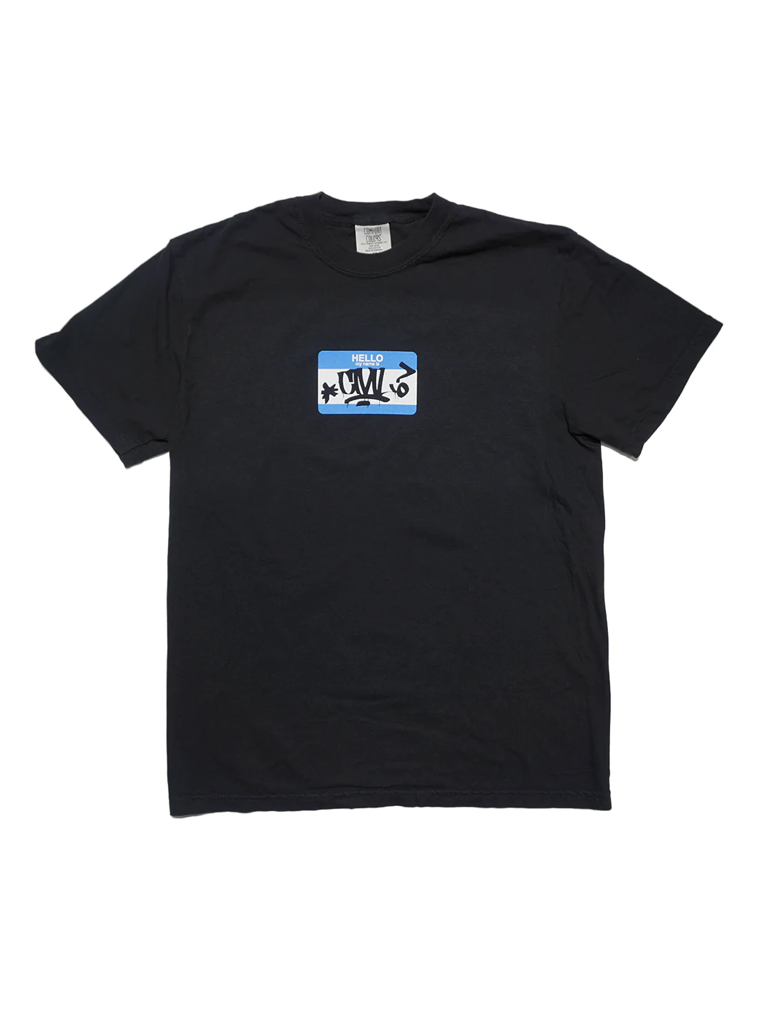 Civil Hello My Name Is Tee - Black