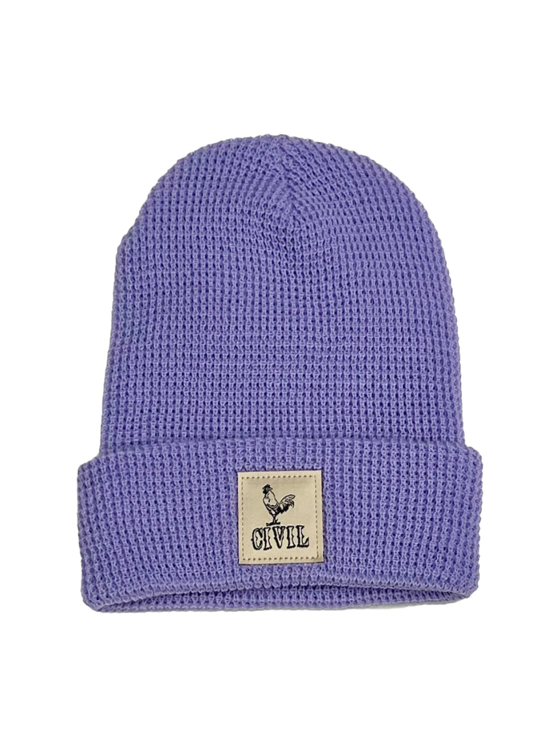 Civil RI Red Waffle Beanie