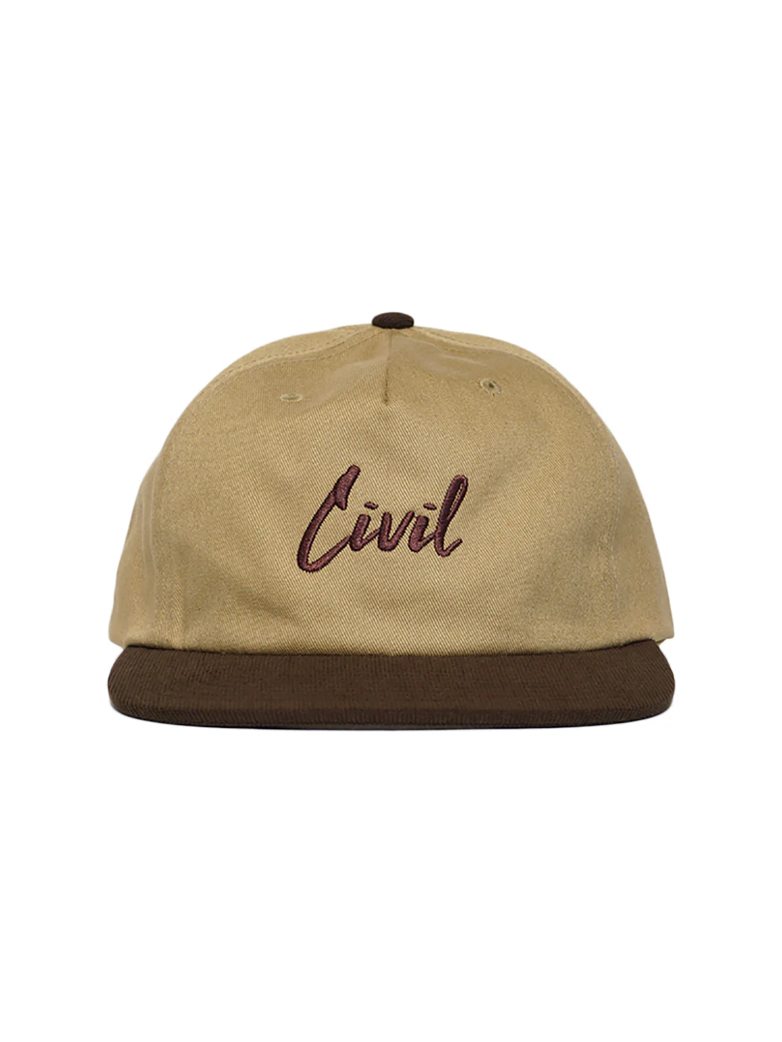 Civil Script 6 Panel - Cornstalk / Brown