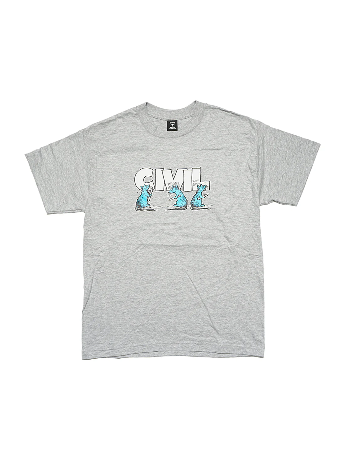 Civil SSD Rat Tee - Light Steel