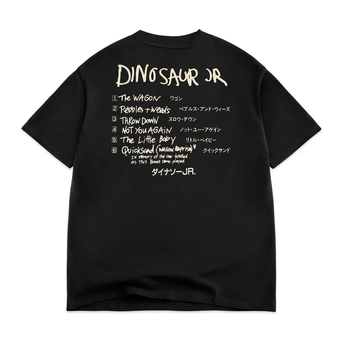 Color Bars x Dinosaur Jr Import Tee - Black - Image 2