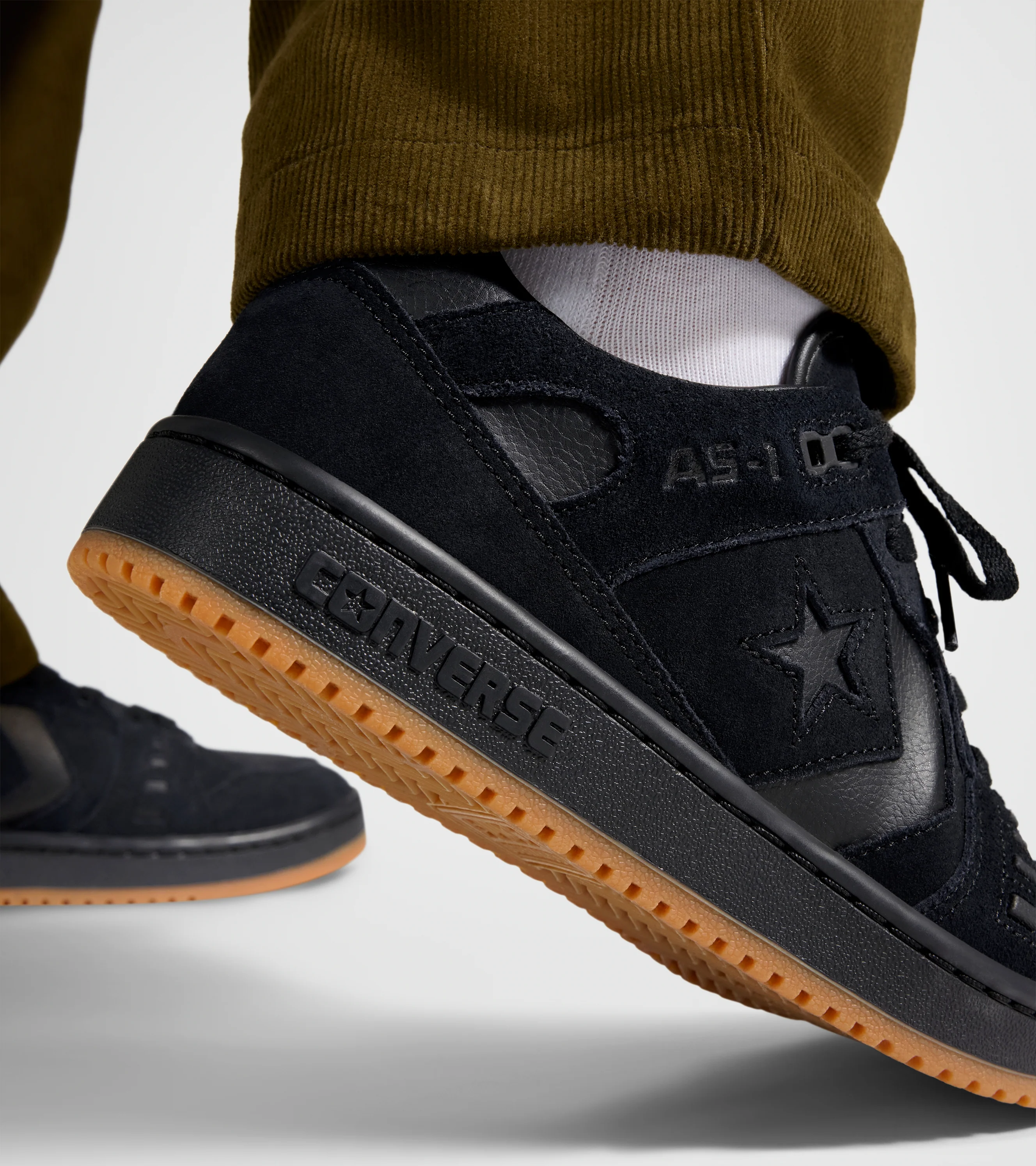 Converse Cons As-1 - Black / Black / Gum - Image 4