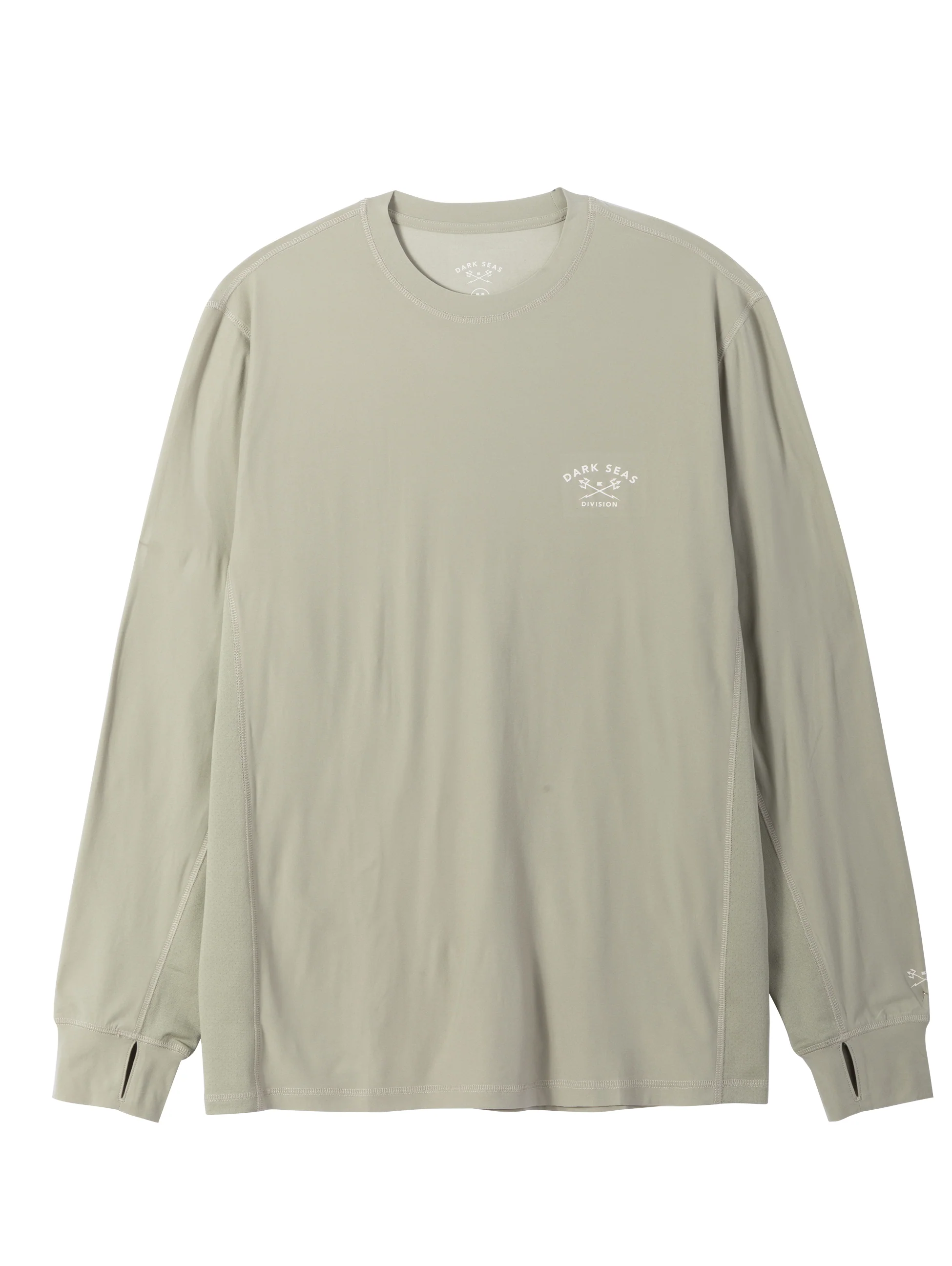 Dark Seas Bimini-UV LS Tee - Moss