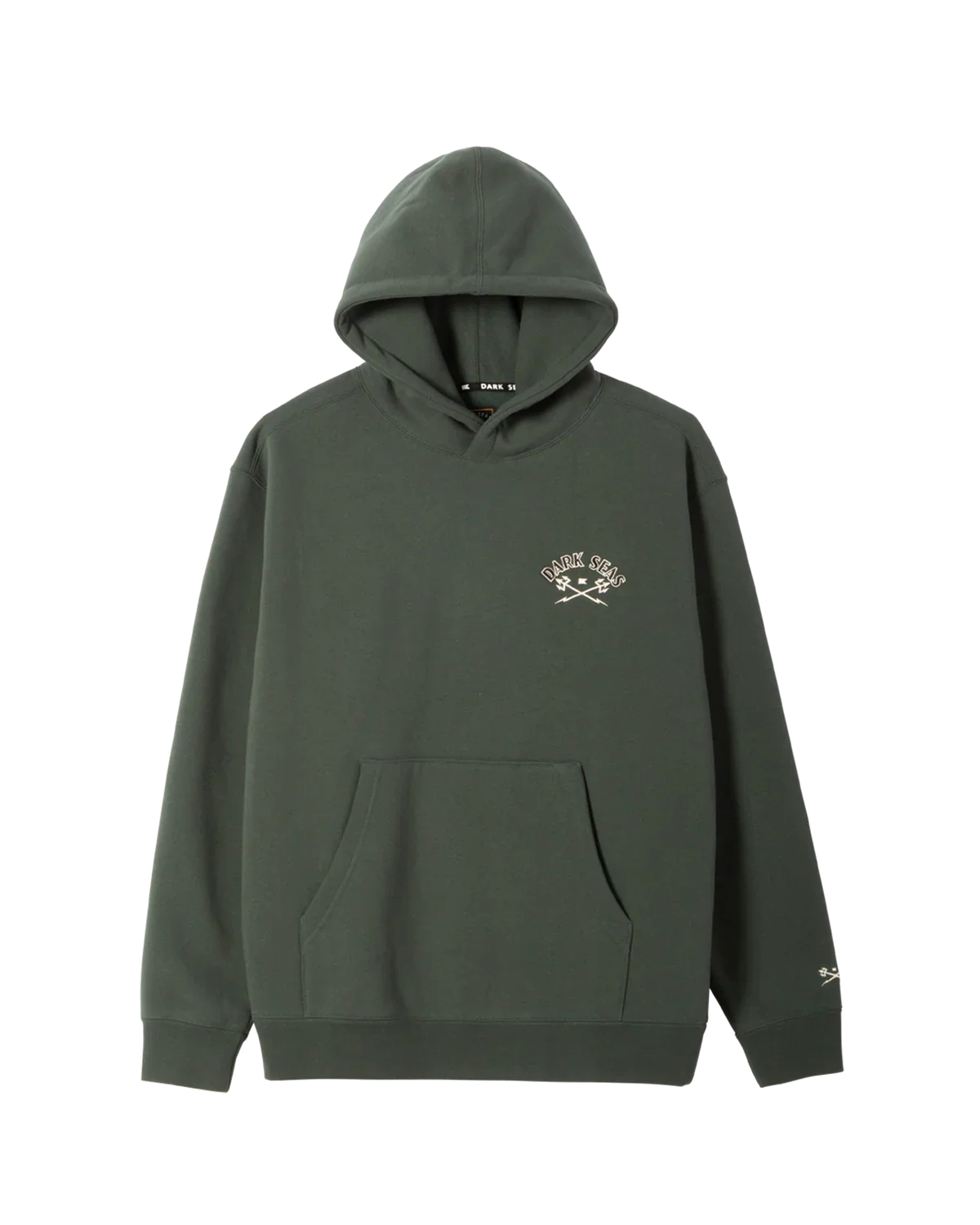 Dark Seas Burkhart Heavyweight Fleece - Green - Image 2