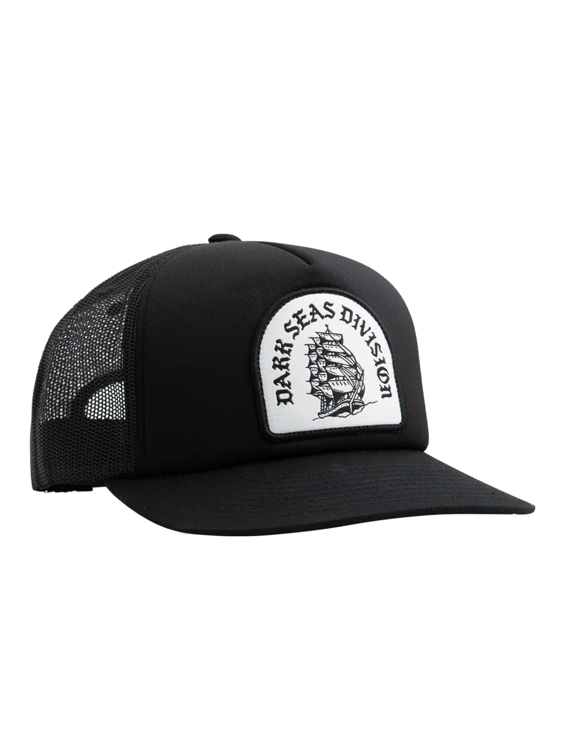 Dark Seas Clipper Hat - Black