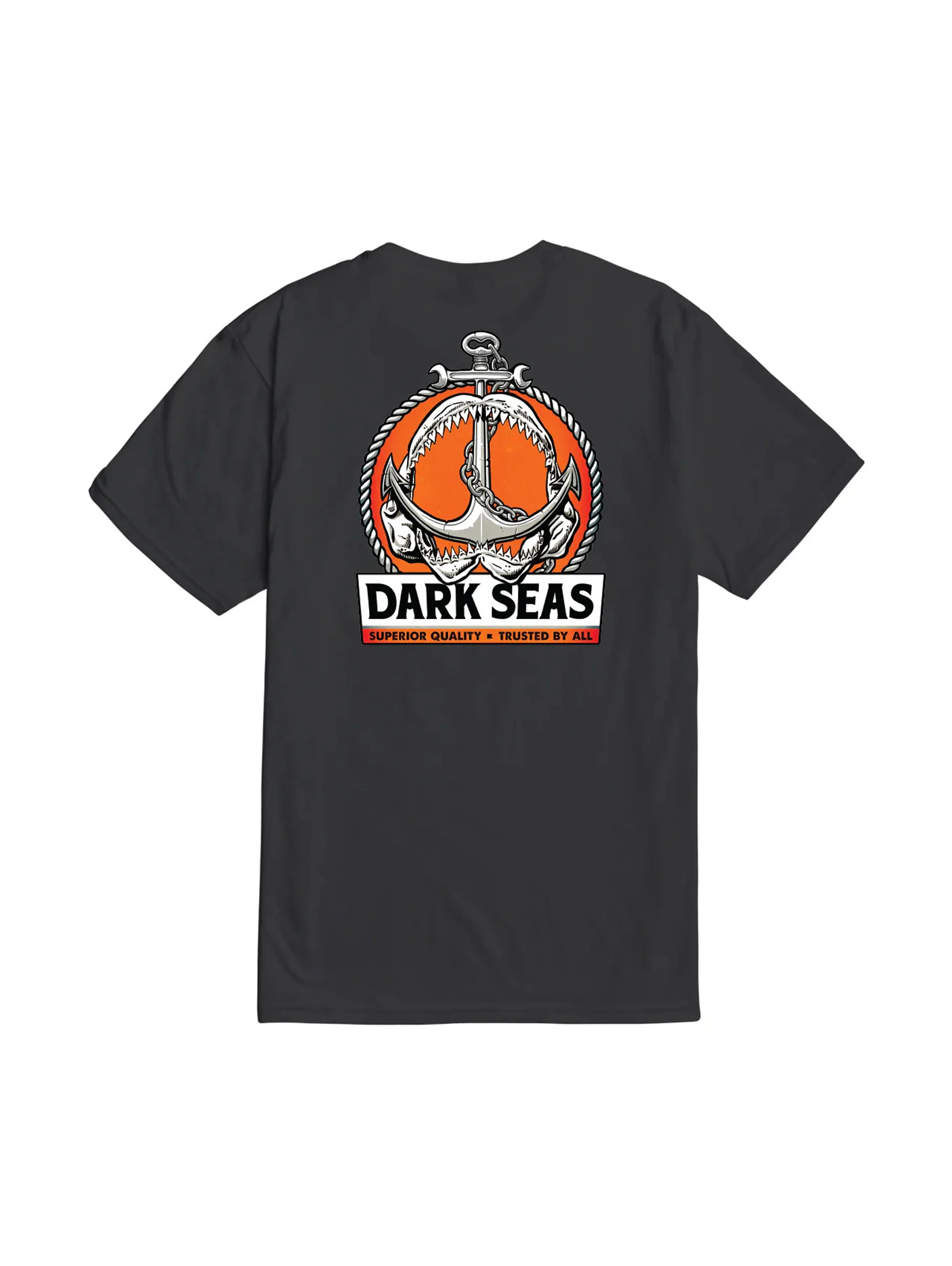 Dark Seas Fortified Tee - Charcoal