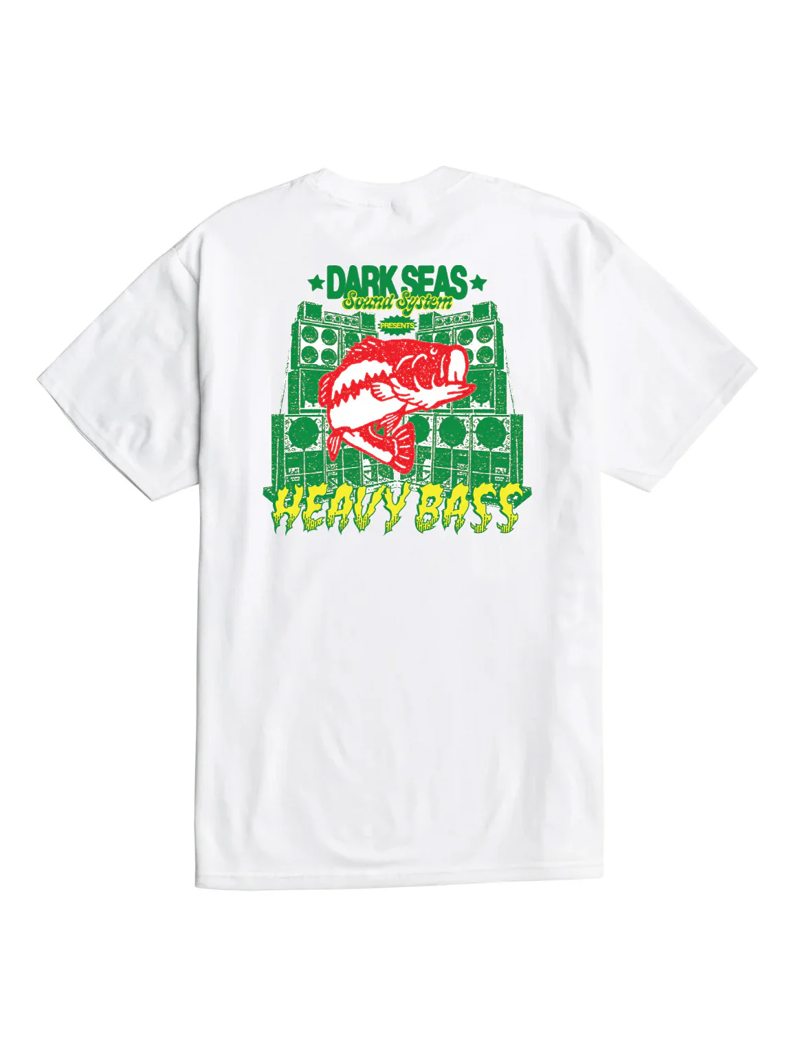 Dark Seas Heavy Bass Tee - White