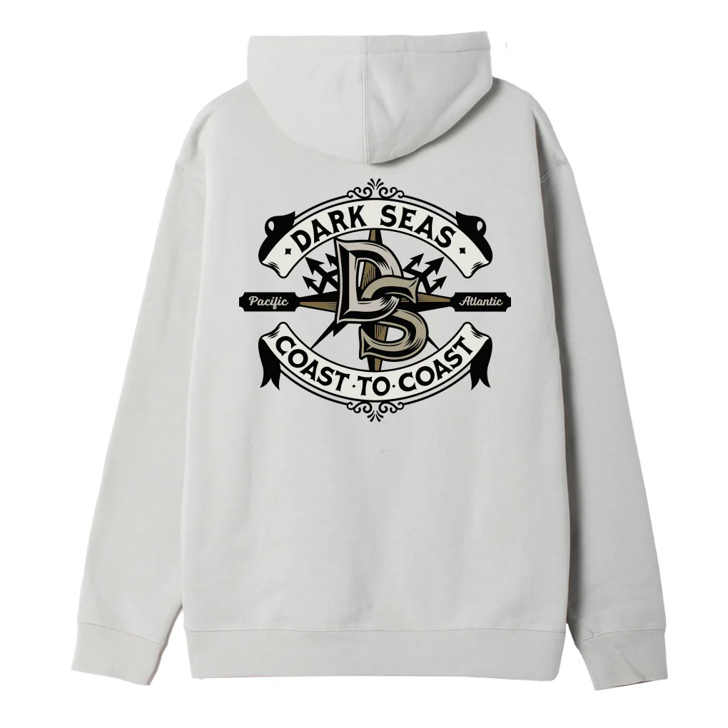 Dark Seas Outer Limits Pullover Hood - Smoke