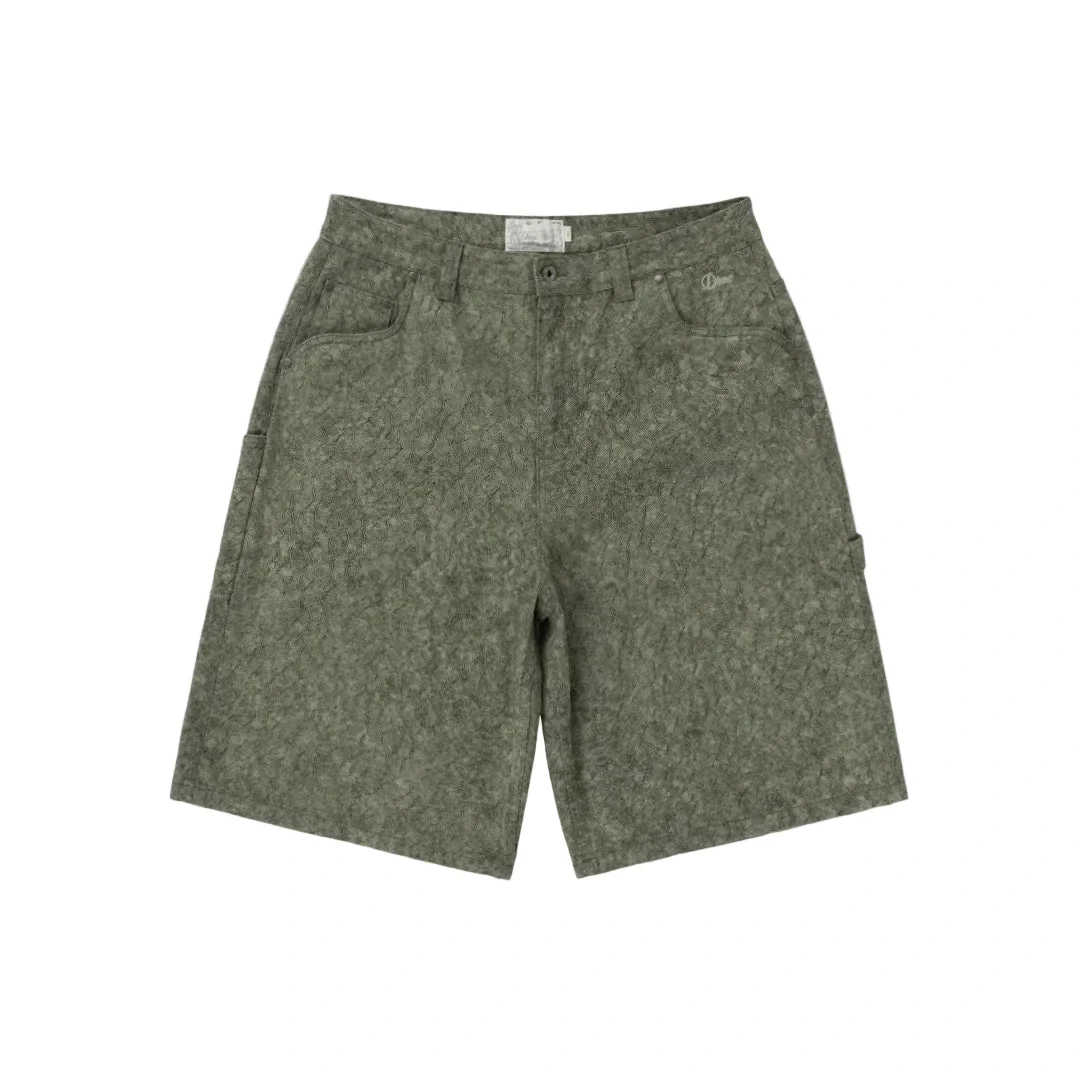Dime Classic Denim Shorts - Electric Green