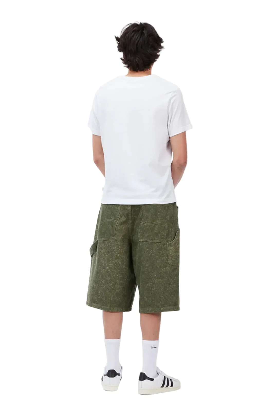 Dime Classic Denim Shorts - Electric Green - Image 5
