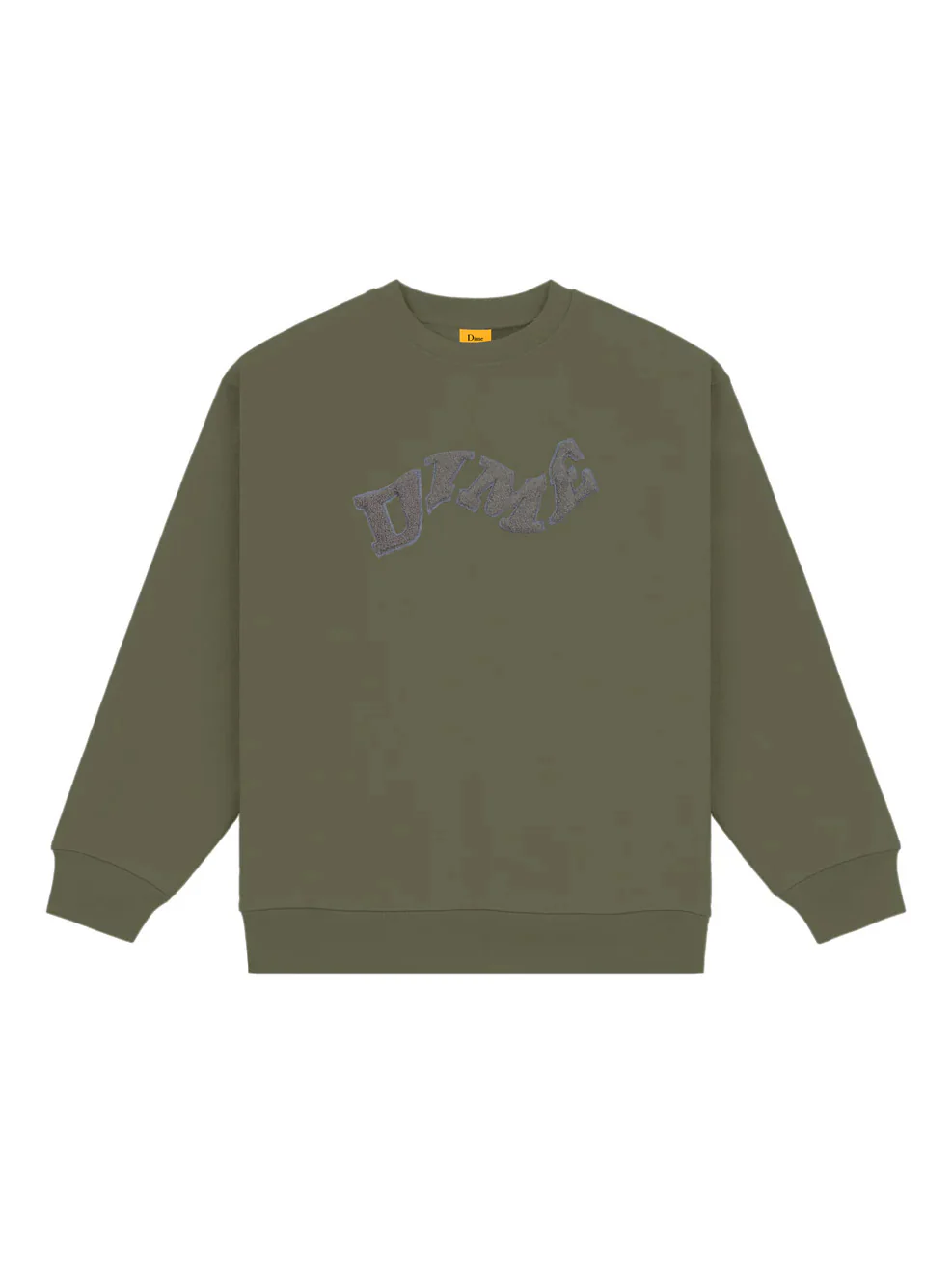 Dime College Crewneck - Army Green