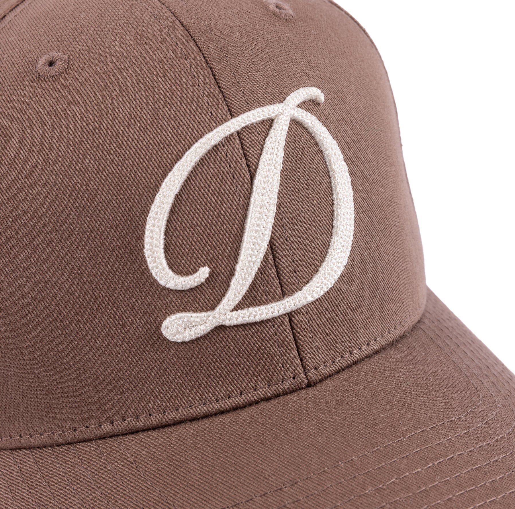 Dime Cursive D Full Fit Cap - Tan - Image 2