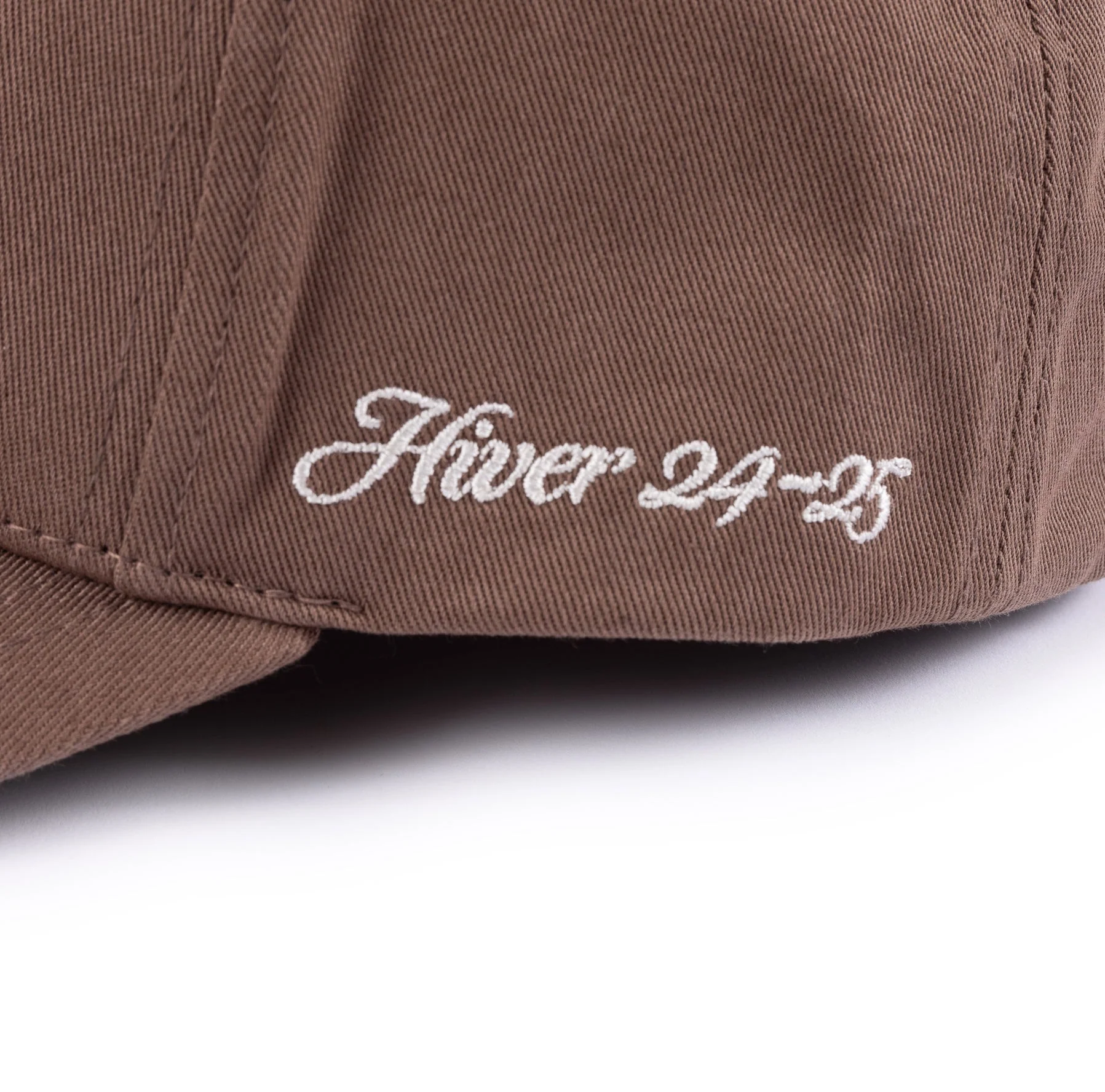 Dime Cursive D Full Fit Cap - Tan - Image 3