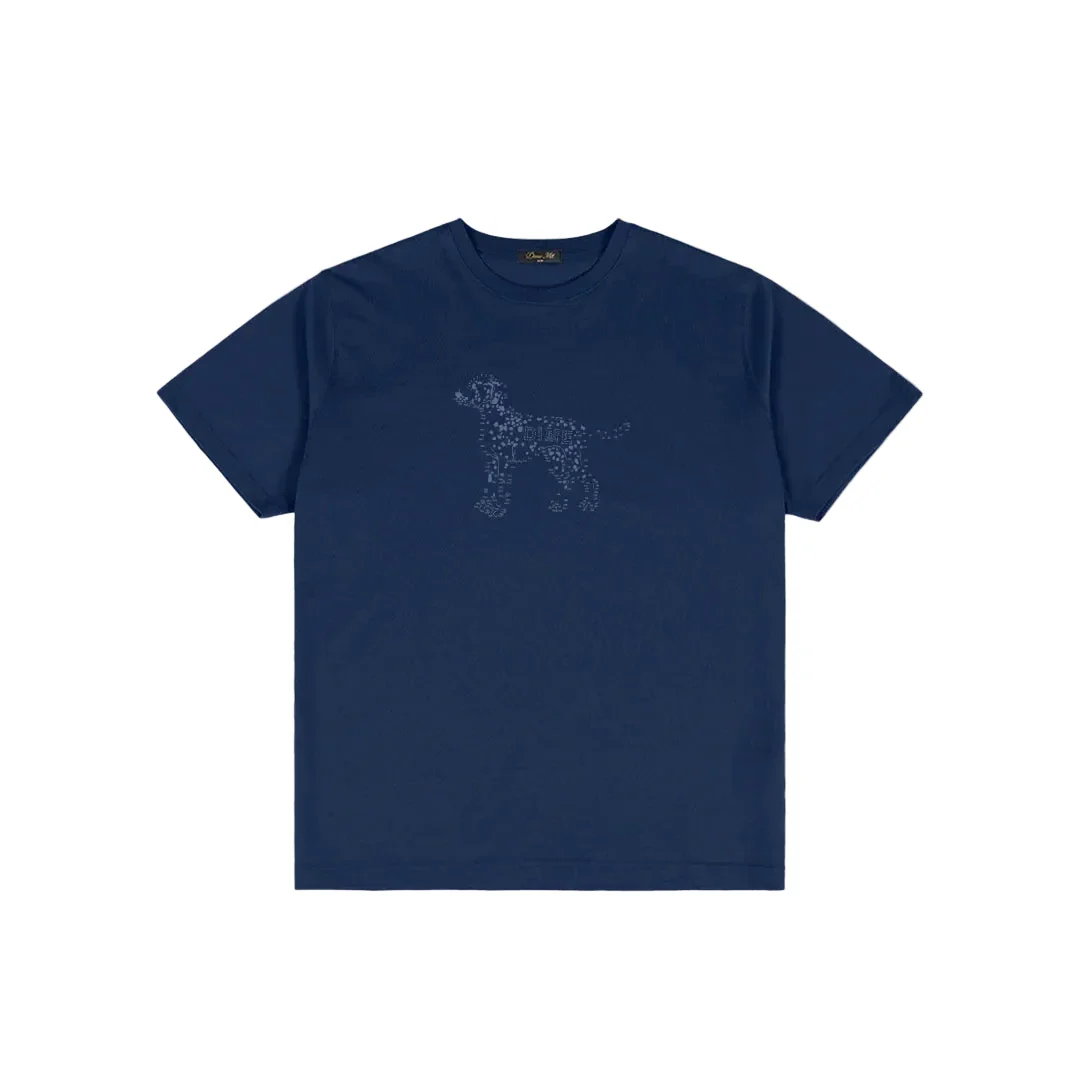 Dime Dots Tee - Midnight Navy