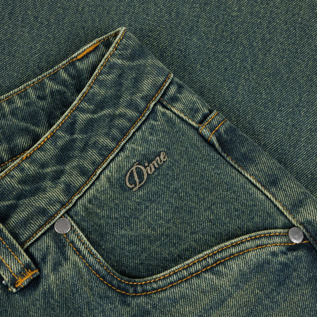 Dime Relaxed Denim Pants - Sandblasted Pine - Image 2