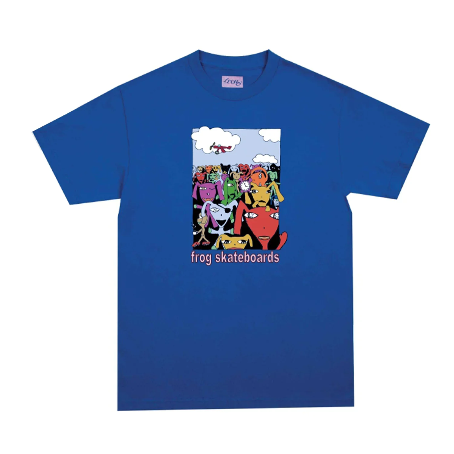 Frog Party Monster T-Shirt - Royal Blue