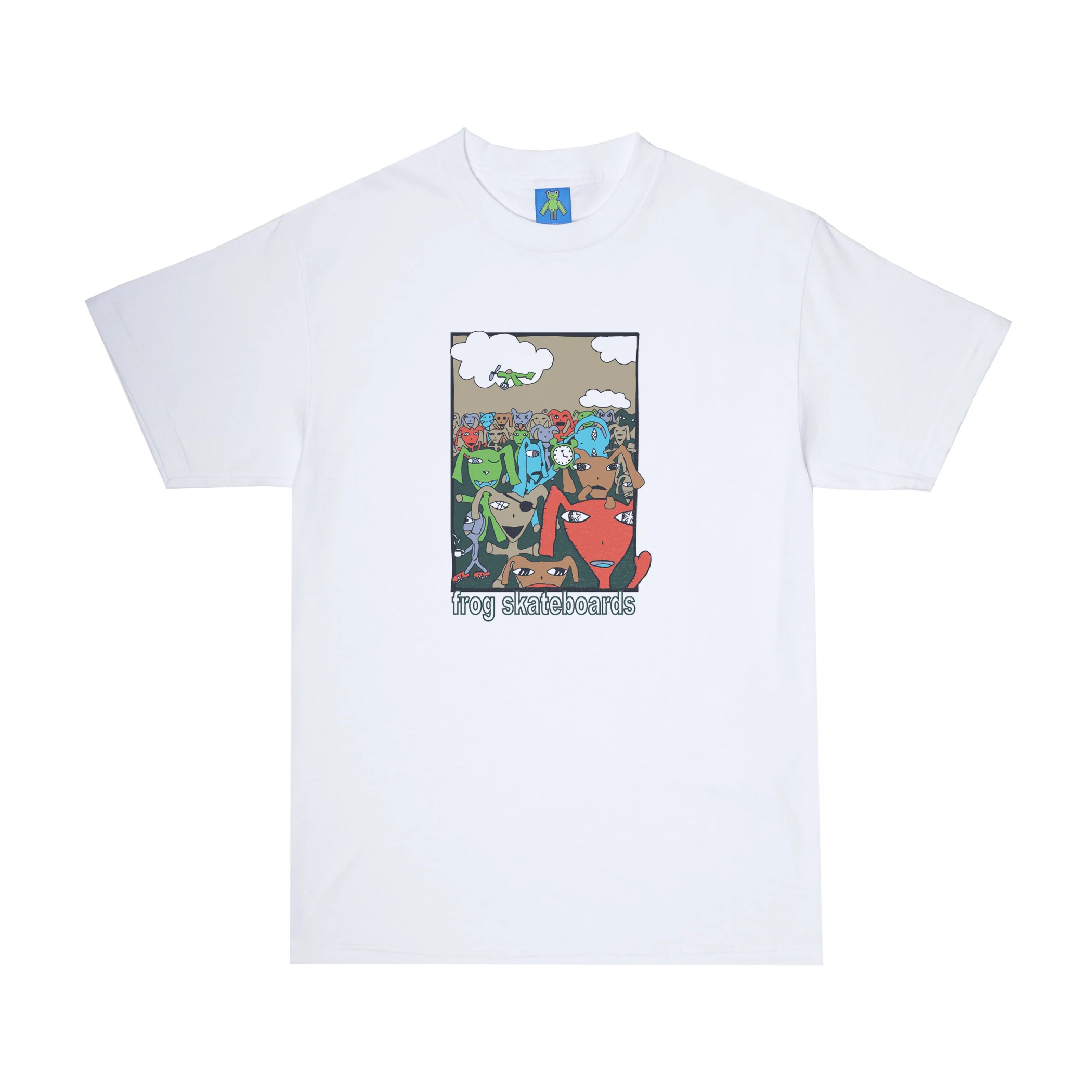 Frog Party Monster T-Shirt - White