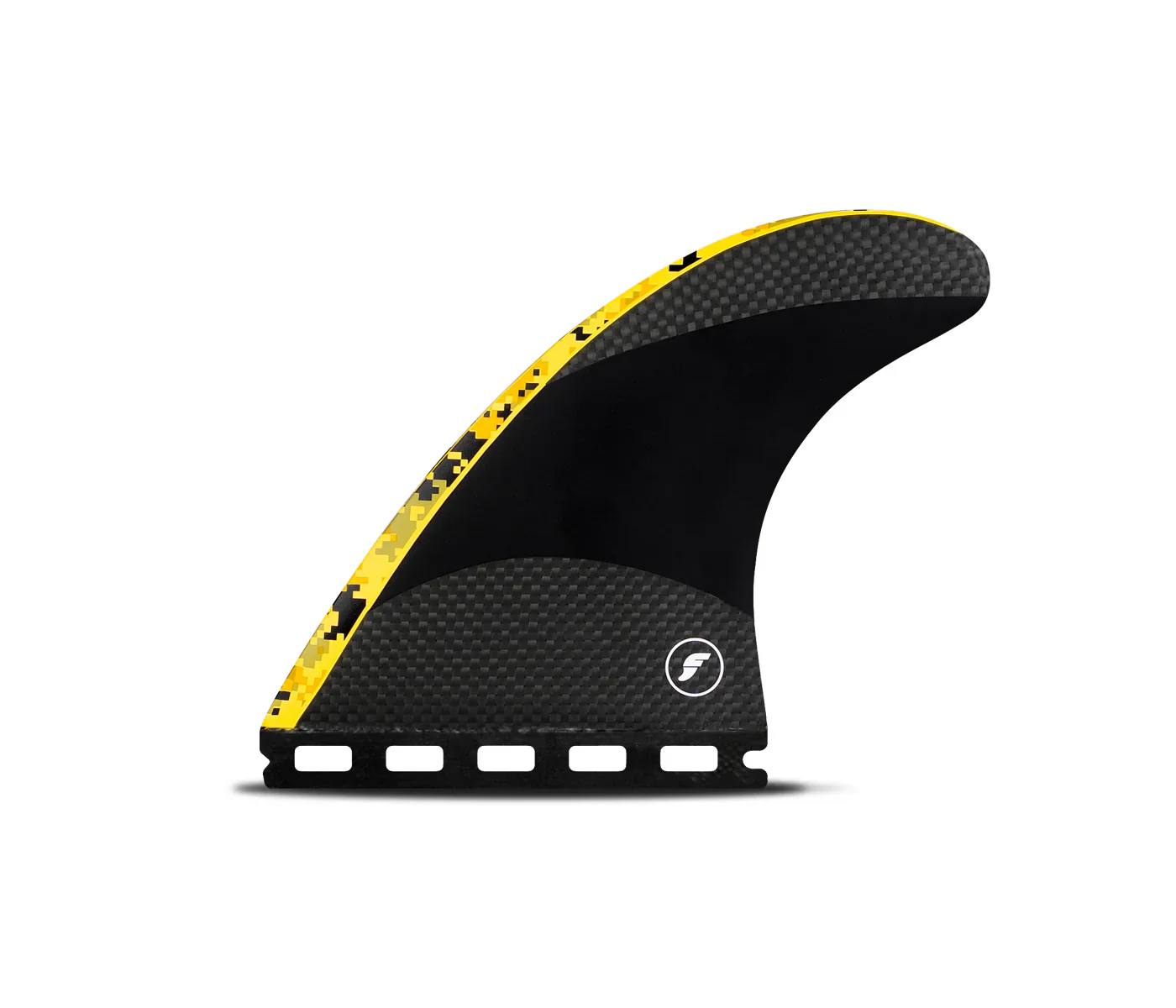 Futures JJF Medium Techflex Thruster - Digi Yellow - Image 2