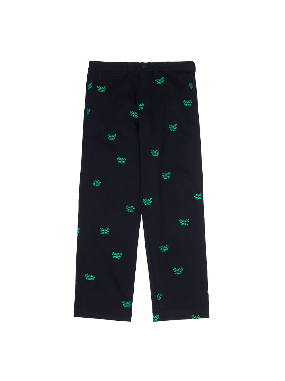 GX1000 Butterfly Embroidered Pants