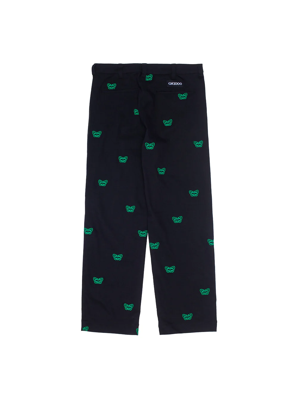 GX1000 Butterfly Embroidered Pants - Image 2