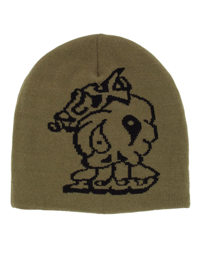GX1000 Mind Over Matter Skull Cap - Olive