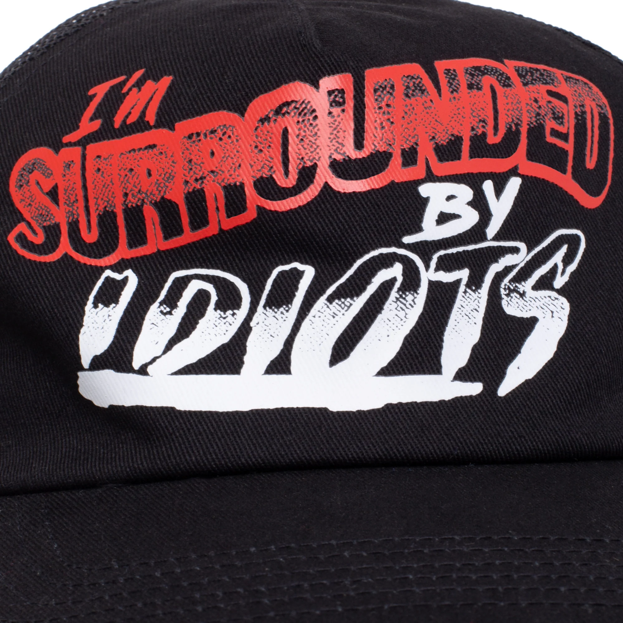 GX1000 Surrounded By Idiots Hat - Black - Image 3