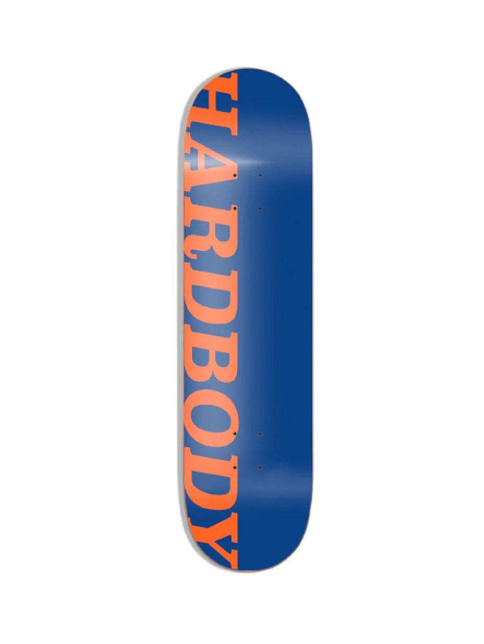 Hardbody NY Logo Deck Navy/Orange - 8.38