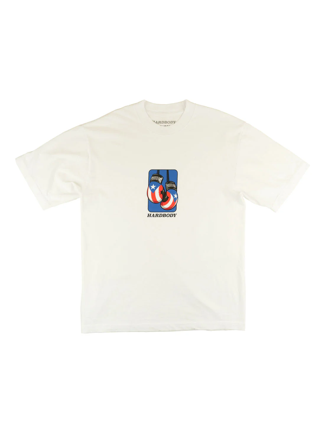 Hardbody PR Gloves Tee - White