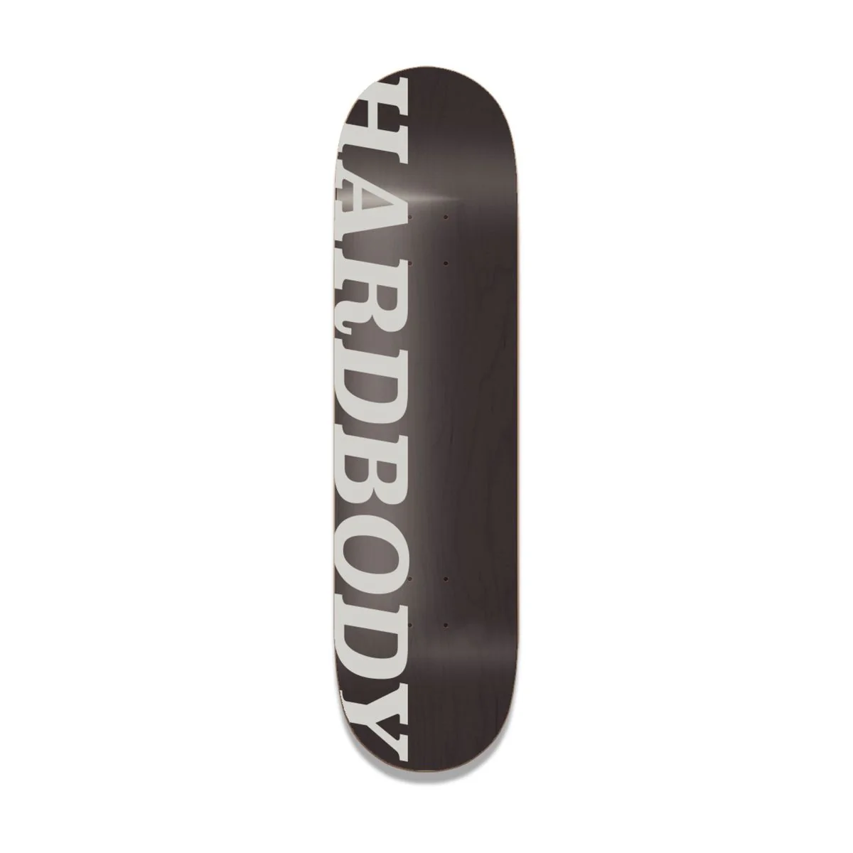 Hardbody Silver Logo Veneer Deck - 8.38
