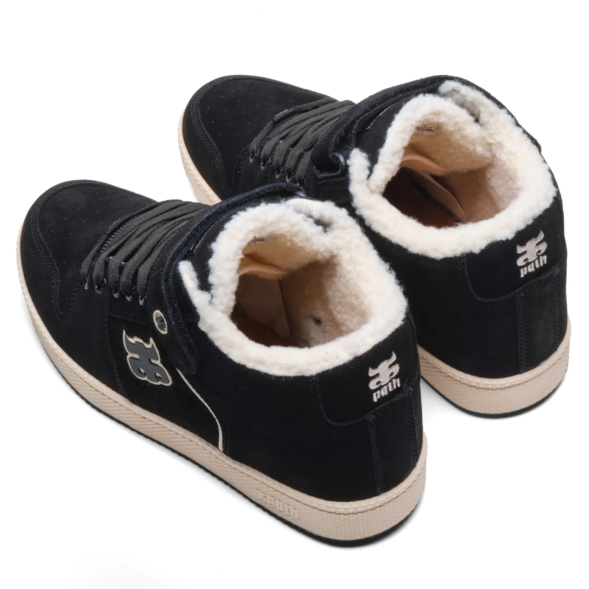 IPath Grasshopper - Waxed Black Suede Shearling - Image 3
