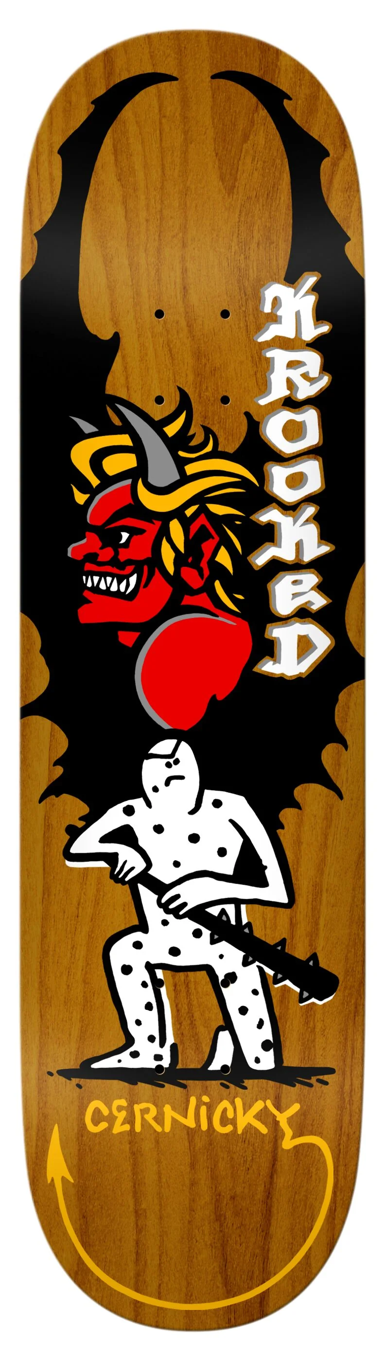 Krooked Cernicky Devil Ed Deck - 8.5