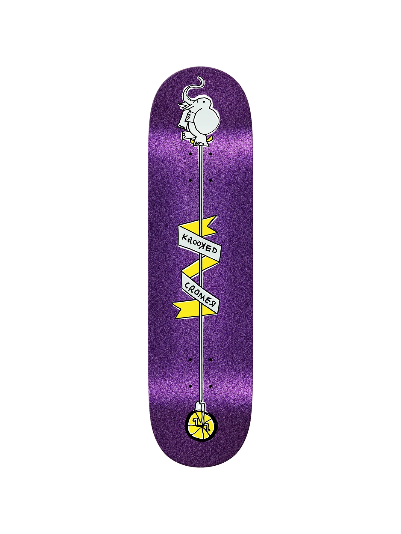 Krooked Cromer Unicycle Deck - 8.38