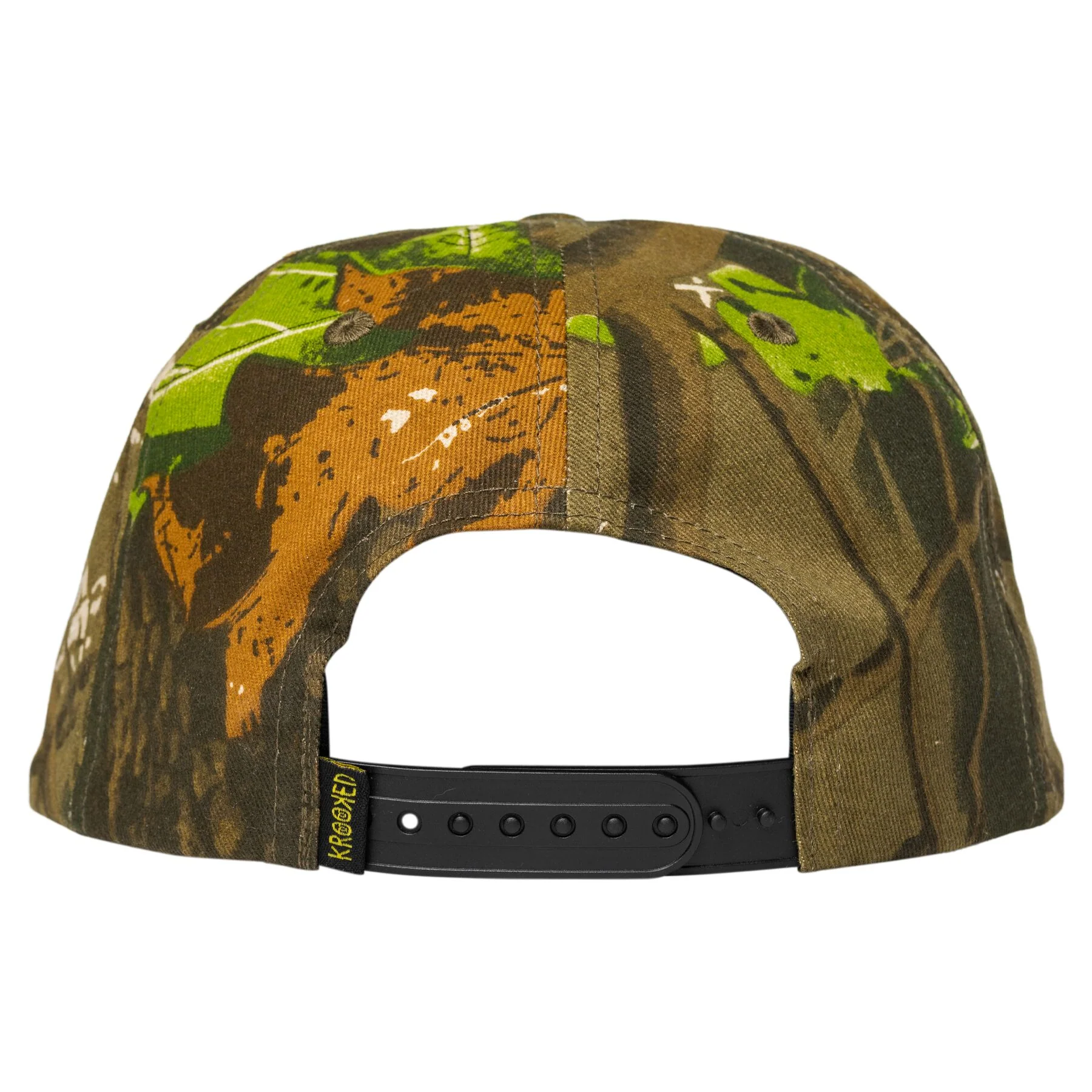 Krooked Eyes Camo Snapback - Tree Camo - Image 2