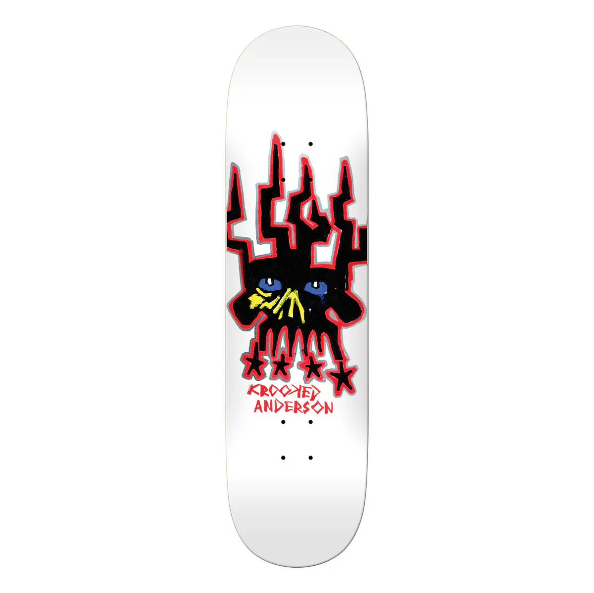Krooked Manderson Skullking Deck - 8.38