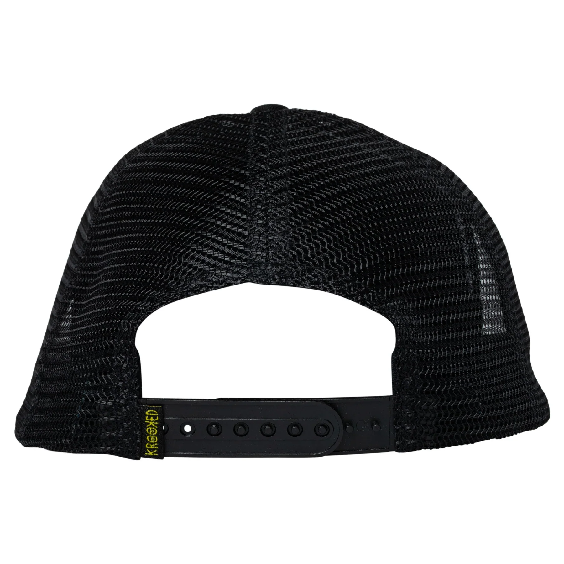 Krooked Mesh Camo Snap - Black - Image 2