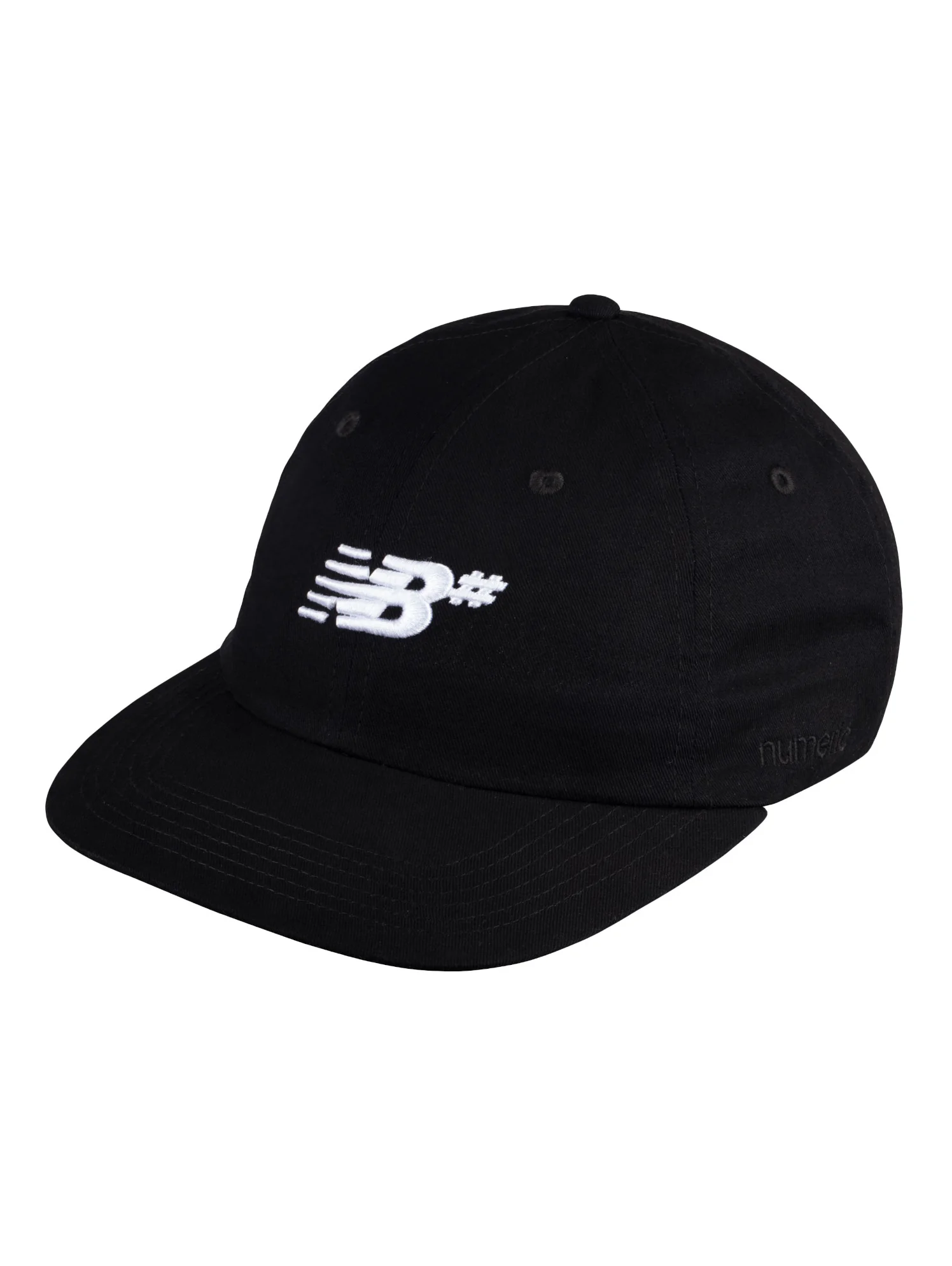 New Balance 6 Panel Numeric Hat - Black
