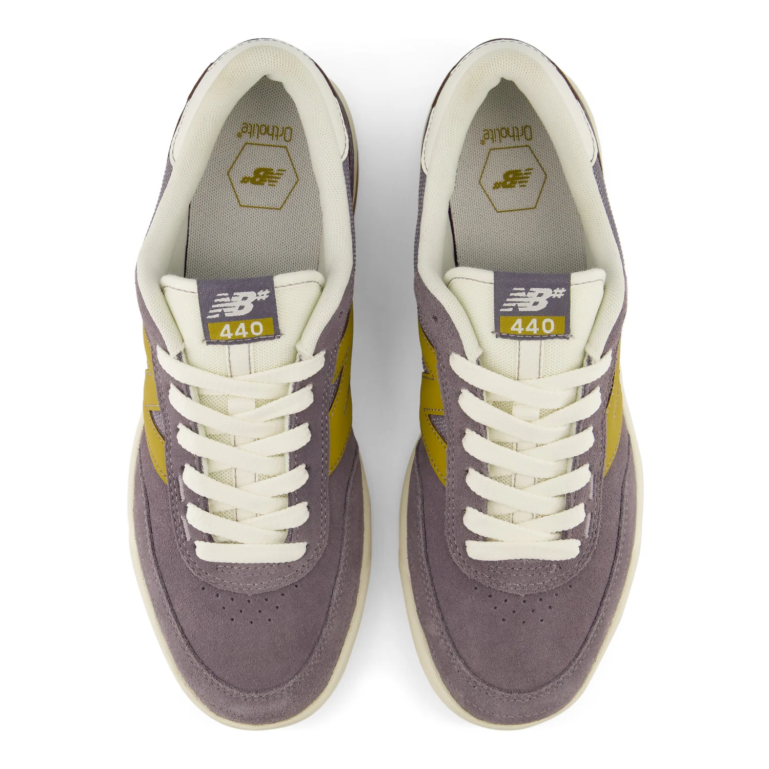 New Balance Numeric 440 V2 Wide - Grey / Green - Image 3