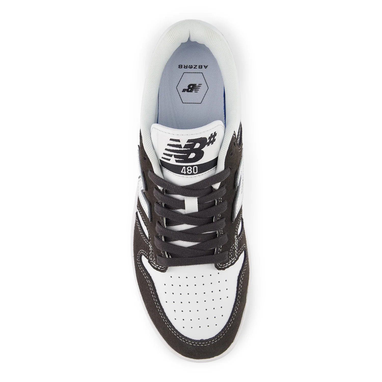 New Balance Numeric 480 - Dark Grey / White - Image 3