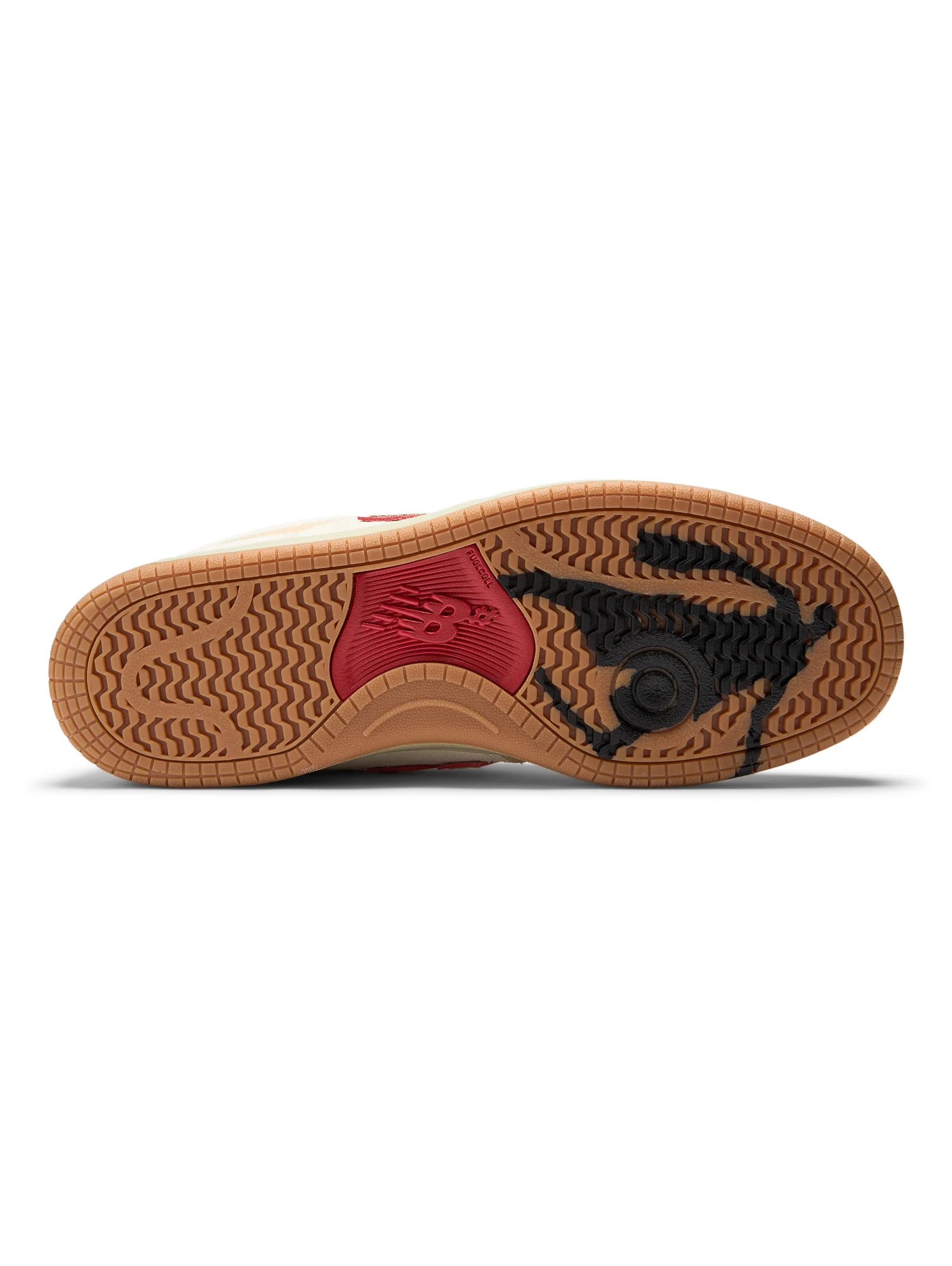 New Balance Numeric 480 x Chocolate - White / Red - Image 5