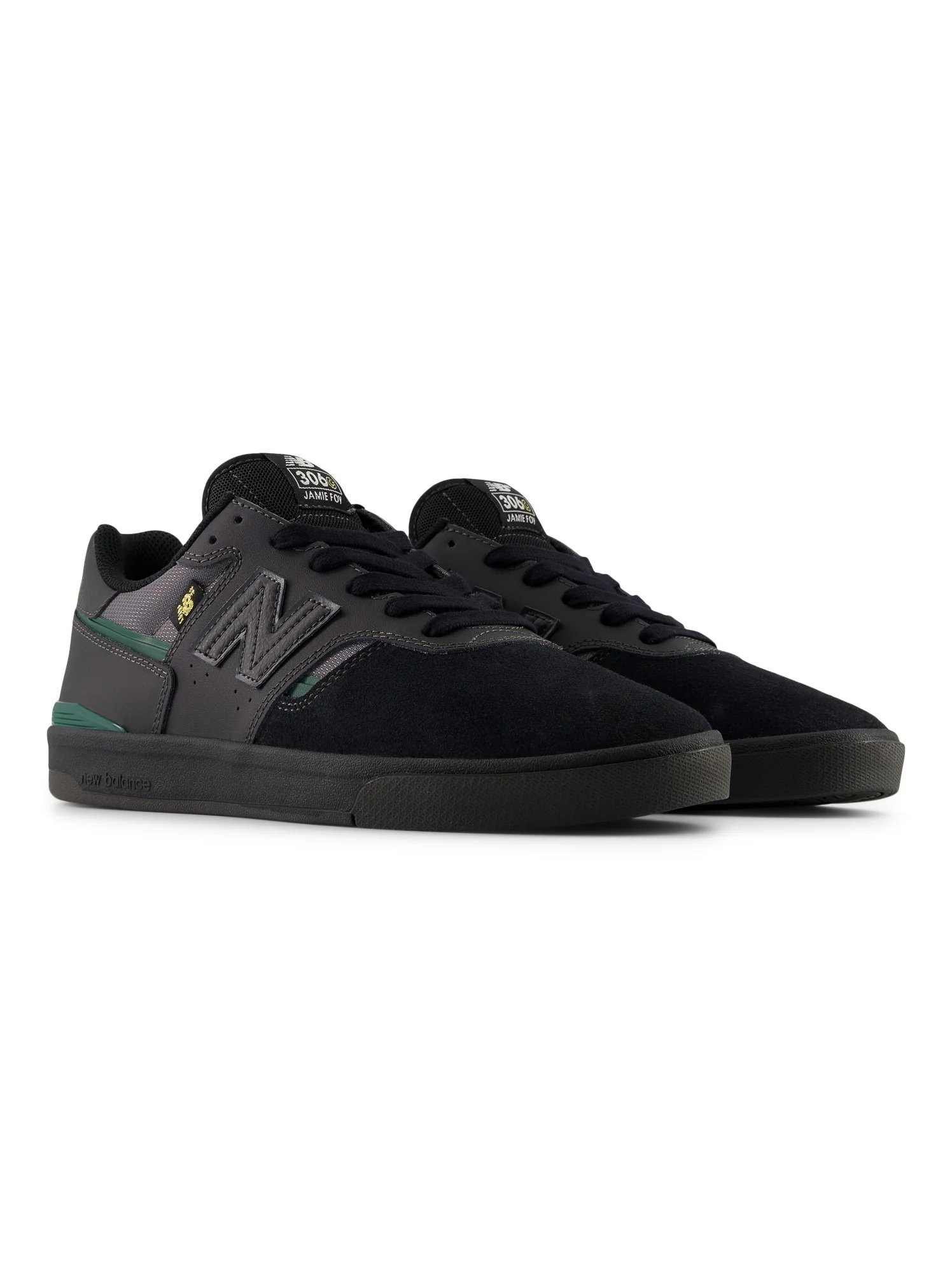 New Balance Numeric Jamie Foy 306 Cup - Black / Green - Image 2