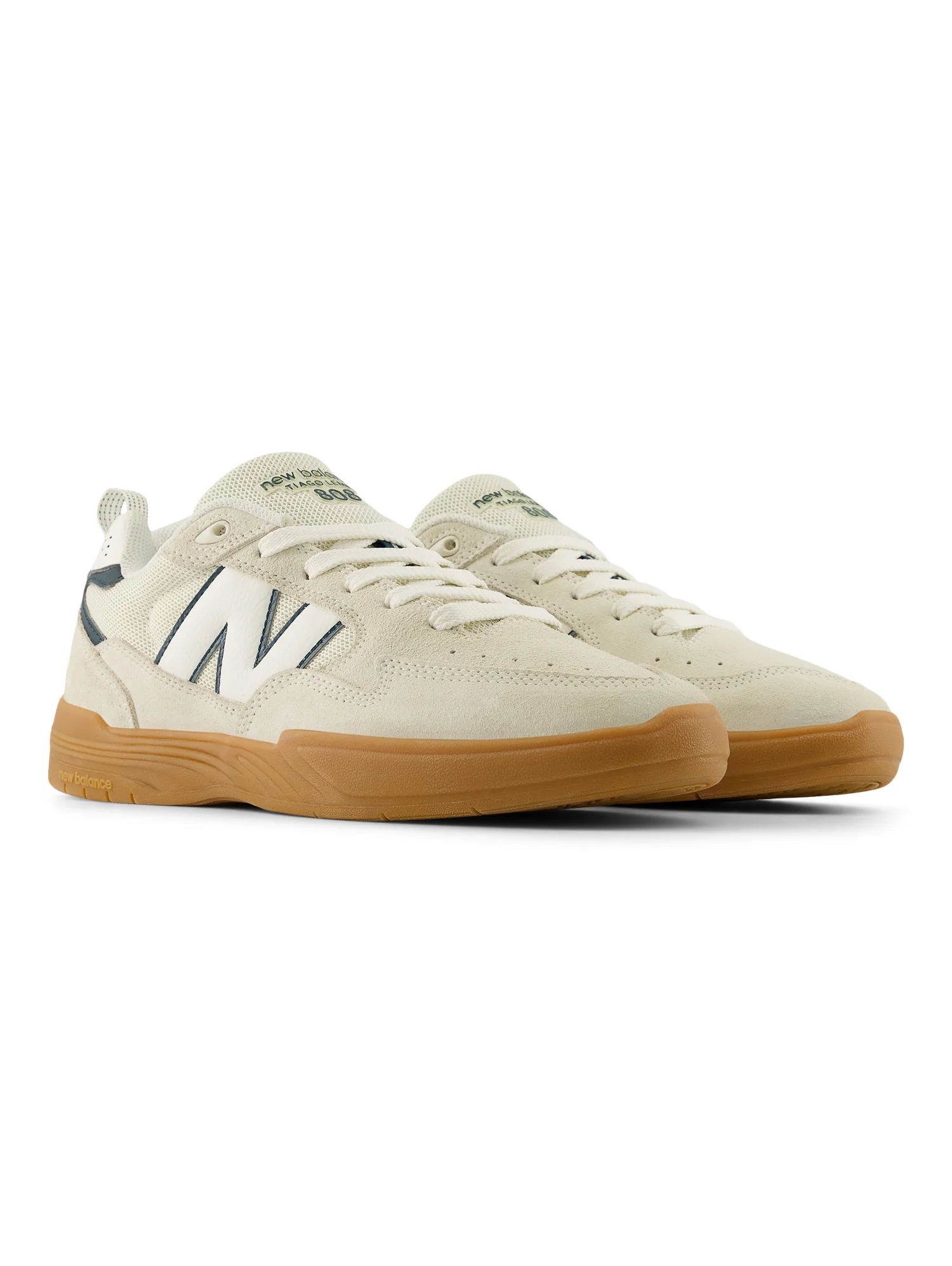 New Balance Numeric Tiago Lemos 808 - Sea Salt / Green - Image 2