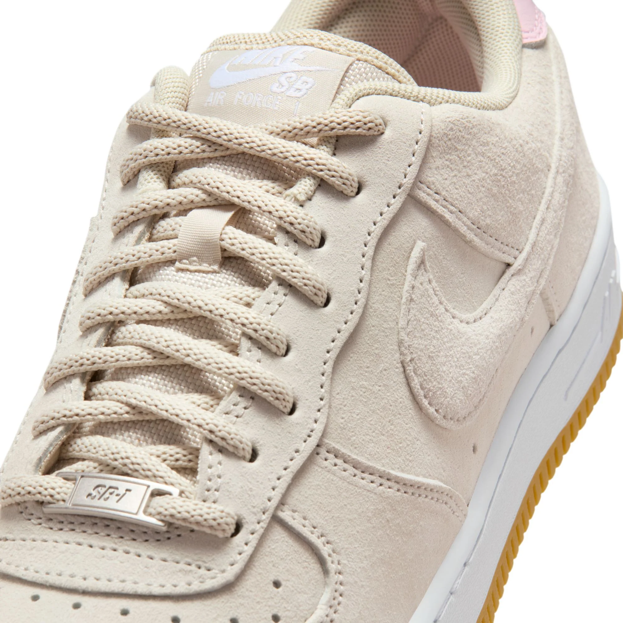 Nike SB Air Force 1 - Lt Orewood / Brn - White - Image 6