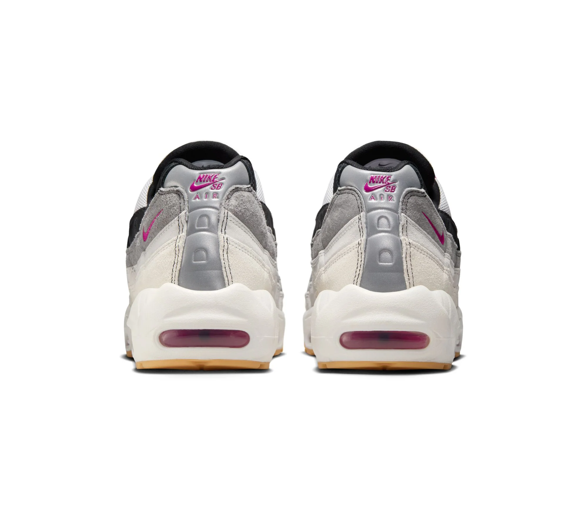 Nike SB Air Max 95 - Summit White / Cactus Flower-Photon Dust - Image 4