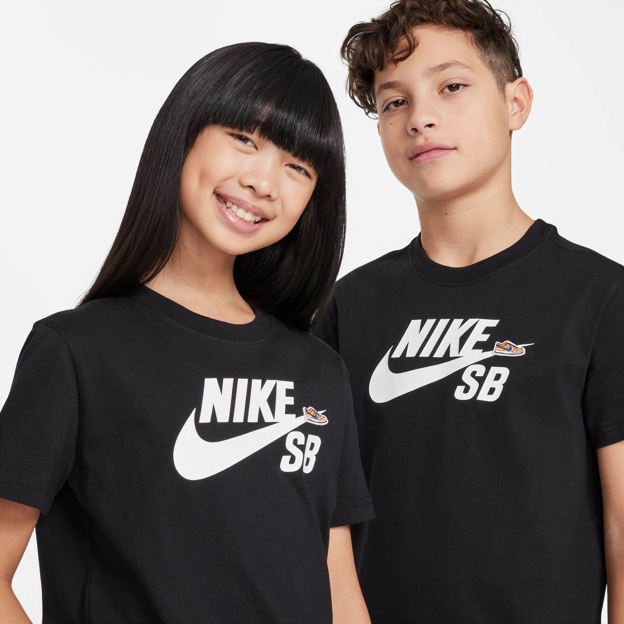 Nike SB Big Kids Tee - Black - Image 3
