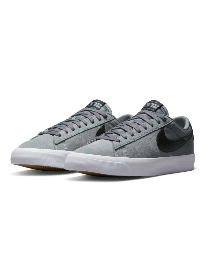 Nike SB Blazer Low GT-Gray/Black - Image 2