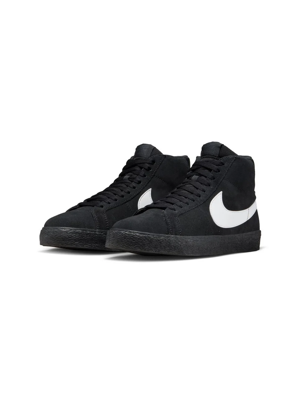 Nike SB Blazer Mid - Black / White / Black - Image 2